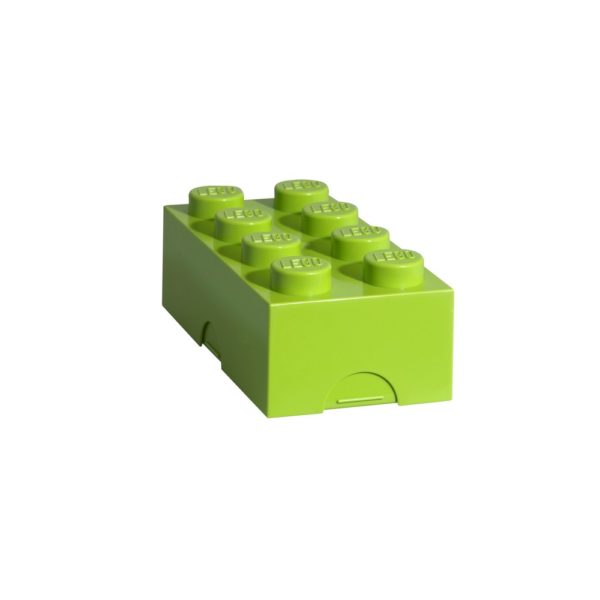 Limetkovozelený desiatový box LEGO® - zdravy desiatovy box - nezavadny desiatovy box do školy - desiatový box - plastové krabičky na potraviny - desiatový box pre deti - bento box - desiatove boxy na jedlo - krabičky na jedlo - obaly na jedlo - čo na desiatu do školy - desiata pre školáka - čo deťom na desiatu do školy