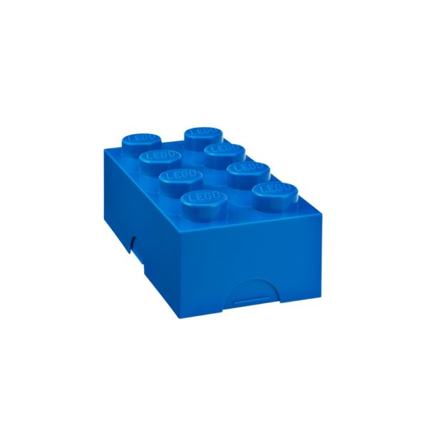 Modrý desiatový box LEGO® - zdravy desiatovy box - nezavadny desiatovy box do školy - desiatový box - plastové krabičky na potraviny - desiatový box pre deti - bento box - desiatove boxy na jedlo - krabičky na jedlo - obaly na jedlo - čo na desiatu do školy - desiata pre školáka - čo deťom na desiatu do školy