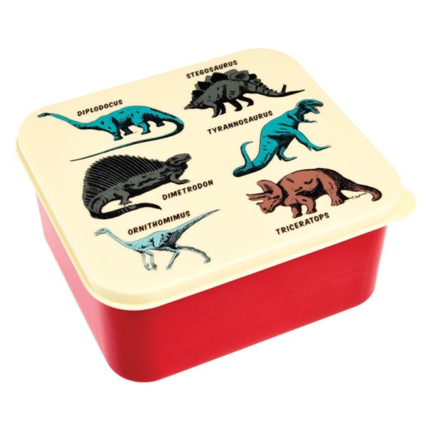 Obedový box Rex London Prehistoric - zdravy desiatovy box - nezavadny desiatovy box do školy - desiatový box - plastové krabičky na potraviny - desiatový box pre deti - bento box - desiatove boxy na jedlo - krabičky na jedlo - obaly na jedlo - čo na desiatu do školy - desiata pre školáka - čo deťom na desiatu do školy