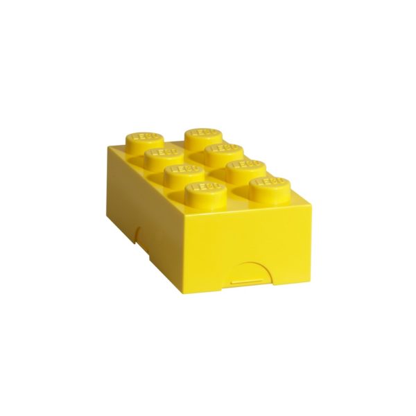 Žltý desiatový box LEGO® - zdravy desiatovy box - nezavadny desiatovy box do školy - desiatový box - plastové krabičky na potraviny - desiatový box pre deti - bento box - desiatove boxy na jedlo - krabičky na jedlo - obaly na jedlo - čo na desiatu do školy - desiata pre školáka - čo deťom na desiatu do školy