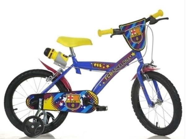 DINO BIKES - Detský bicykel 143GFCB FC Barcelona - 14 - školské pomôcky  - peračník FC Barcelona - stojan na ceruzky FC Barcelona - školská aktovka FC Barcelona - vrecko na brezúvky FC Barcelona - batoh FC Barcelona - školské pomôcky pre futbalového fanúšika FC Barcelona