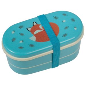 Detský desiatový box Rex London Rusty The Fox - zdravy desiatovy box - nezavadny desiatovy box do školy - desiatový box - plastové krabičky na potraviny - desiatový box pre deti - bento box - desiatove boxy na jedlo - krabičky na jedlo - obaly na jedlo - čo na desiatu do školy - desiata pre školáka - čo deťom na desiatu do školy