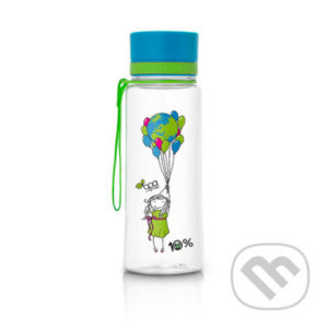 Fľaša EQUA Balloons 400 ml - Equa fľaša - obrázková fľaša na vodu aj pre vášho školáka - zdravé fľaše pre školákov - zdravá fľaša pre prváka