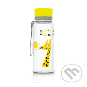 Fľaša EQUA Yellow Giraffe 400 ml - Equa fľaša - obrázková fľaša na vodu aj pre vášho školáka - zdravé fľaše pre školákov - zdravá fľaša pre prváka
