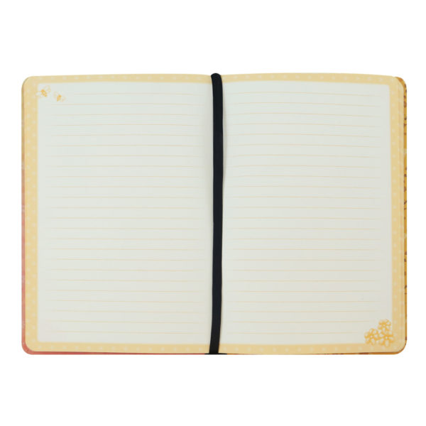 Santoro žltý linajkový zošit Gorjuss Bee-Loved (Just Bee-Cause) A5 - zápisník - diár - zápisníček - zošitok - zápisník santoro - zápisník aneke - darček k meninám - učiteľský zápisník - denník