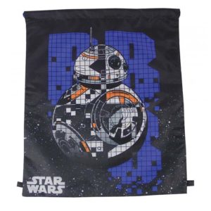 EUROCOM - Vrecko na prezúvky Star Wars BB-8 -  vrecko na prezúvky - študentský vak so šnúrkami - vak so šnúrkami na chrbát - vrecka na prezuvky - vrecka na chrbat - gymsack - vaky na chrbat - vrecúška na chrbát