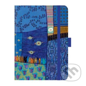 Zápisník Blues - zápisník - diár - zápisníček - zošitok - zápisník santoro - zápisník aneke - darček k meninám - učiteľský zápisník - denník