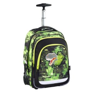 Hama Trolley Baggymax Dino - školské tašky na kolieskach - školská taška na kolieskach