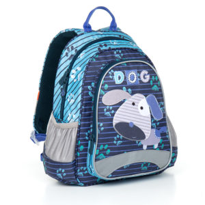 Detský batoh Topgal CHI 836 D - Blue detský ruksak- detský batoh- batoh na krúžky- malý detský batoh- malý detský ruksak- ruksak pre predškolákov- ruksačik- batôžok pre predškoláka- batoh pre škôlkara