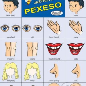 Jazykové pexeso: Body / Telo -  jazykové pexeso -  pexeso angličtina -  pexeso nemčina -  pexeso na učenie cudzích jazykov -  ako deti učiť cudzie jazyky -  ako deti učiť slovíčka v cudzích jazykoch