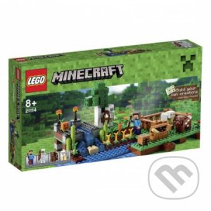Lego Minecraft - darek pre chalana 10 rokov - darček pre 9 ročného chlapca - darček pre 8 ročného chlapca - darček pre Minecrafťáka - darček pre spolužiaka - darček pre chlapca na oslavu narodenín -  LEGO Minecraft 21114 Farma