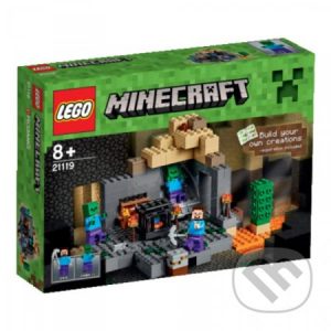 Lego Minecraft - darek pre chalana 10 rokov - darček pre 9 ročného chlapca - darček pre 8 ročného chlapca - darček pre Minecrafťáka - darček pre spolužiaka - darček pre chlapca na oslavu narodenín -  LEGO Minecraft 21119 Hladomorňa