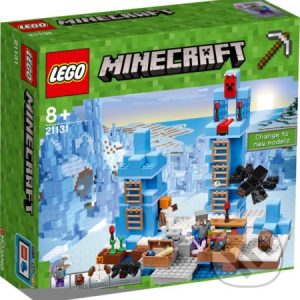 Lego Minecraft - darek pre chalana 10 rokov - darček pre 9 ročného chlapca - darček pre 8 ročného chlapca - darček pre Minecrafťáka - darček pre spolužiaka - darček pre chlapca na oslavu narodenín -  LEGO Minecraft 21131 Ľadové ostne