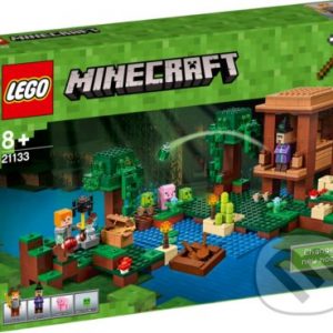 Lego Minecraft - darek pre chalana 10 rokov - darček pre 9 ročného chlapca - darček pre 8 ročného chlapca - darček pre Minecrafťáka - darček pre spolužiaka - darček pre chlapca na oslavu narodenín -  LEGO Minecraft 21133 Chyža čarodejnice