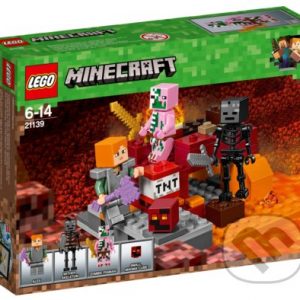 Lego Minecraft - darek pre chalana 10 rokov - darček pre 9 ročného chlapca - darček pre 8 ročného chlapca - darček pre Minecrafťáka - darček pre spolužiaka - darček pre chlapca na oslavu narodenín -  LEGO Minecraft 21139 Podzemný súboj