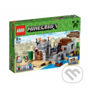 Lego Minecraft - darek pre chalana 10 rokov - darček pre 9 ročného chlapca - darček pre 8 ročného chlapca - darček pre Minecrafťáka - darček pre spolužiaka - darček pre chlapca na oslavu narodenín -  LEGO Minecraft 21121 Púštna hliadková stanica
