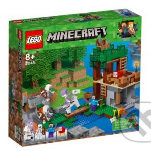 Lego Minecraft - darek pre chalana 10 rokov - darček pre 9 ročného chlapca - darček pre 8 ročného chlapca - darček pre Minecrafťáka - darček pre spolužiaka - darček pre chlapca na oslavu narodenín -  LEGO Minecraft 21146 Útok kostlivcov