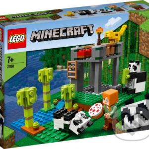 Lego Minecraft - darek pre chalana 10 rokov - darček pre 9 ročného chlapca - darček pre 8 ročného chlapca - darček pre Minecrafťáka - darček pre spolužiaka - darček pre chlapca na oslavu narodenín -  LEGO Minecraft - Škôlka pre pandy