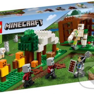 Lego Minecraft - darek pre chalana 10 rokov - darček pre 9 ročného chlapca - darček pre 8 ročného chlapca - darček pre Minecrafťáka - darček pre spolužiaka - darček pre chlapca na oslavu narodenín -  LEGO Minecraft 21159 Základňa Pillagerov