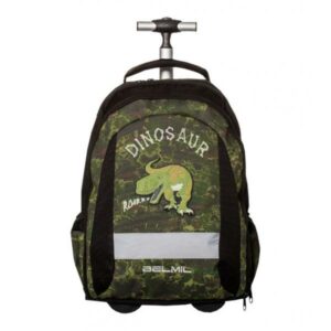 BELMIL - BelMil školský batoh 338-45 Dinosaur Hunting - školské tašky na kolieskach - školská taška na kolieskach