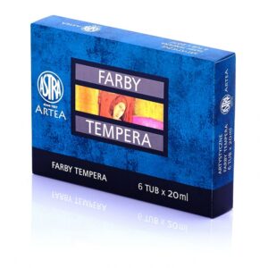 ASTRA - ARTEA Temperové farby Profi 6x20ml