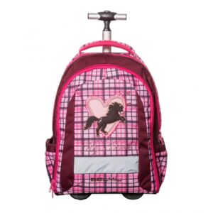 BELMIL - BelMil školský batoh 338-45 My Pretty Horse - školské tašky na kolieskach - školská taška na kolieskach