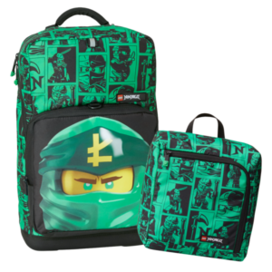 LEGO BAGS - Ninjago Green Optimo Plus - školský batoh - školská taška minecraft - skolska taska minecraft - školské tašky minecraft - minecraft skolska taska