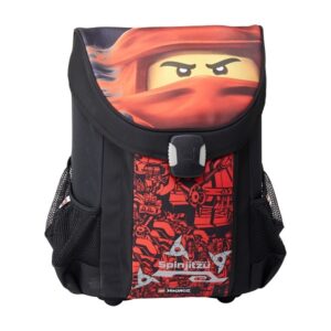 LEGO BAGS - Ninjago Red Easy - školská aktovka - školská taška minecraft - skolska taska minecraft - školské tašky minecraft - minecraft skolska taska