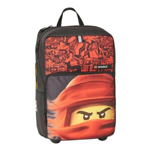 LEGO BAGS - Ninjago Red - Trolley školský batoh - školská taška minecraft - skolska taska minecraft - školské tašky minecraft - minecraft skolska taska