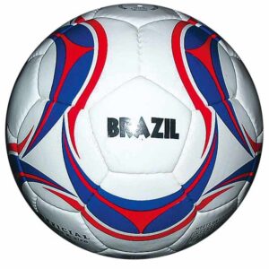 Futbalová lopta - SPARTAN Brasil Cordlay modro-bielo-červená - futbalové bránky - futbalová bránka na rekreačné hranie - futbalová bránka na tréning presnej sterľby - futbalové bránky na tréningy - futbalové brány do záhrady - futbalové brány prenosné - plastové futbalové bránny - hokejové bránky