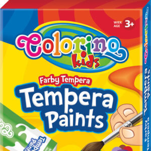 PATIO - Colorino temperové farby v tube 6x12ml - temperové farby -  temperové farby použitie -  temperové farby miešanie -  temperové farby cena -  výtvarné potreby -  temperové farby veľké balenie