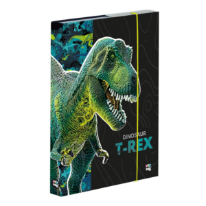 KARTON PP - Box na zošity A5 Premium Dinosaurus - dosky na zošity A5 - boxy na zošity -  dosky A5 na zošity - školské dosky na zošity