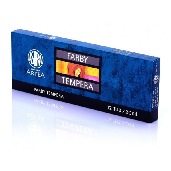 ASTRA - ARTEA Temperové farby Profi 12x20ml