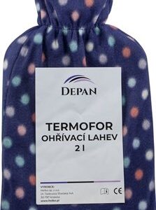 DEPAN Termofor ohrievacia fľaša s pleteným obalom 1 ks - termofor, hrejivy vankusik, termofor lidl, ohrievacia flasa, obal na termofor, termofor mall, mall termofor, zahrievacia flasa, bolestiva menstruacia, prva menstruacia, prva menstruacia u deti, prva menstruacia u dievcat, bolestiva menstruacia co pomaha, velmi bolestiva menstruacia, bolestiva menstruacia priciny, extremne bolestiva menstruacia