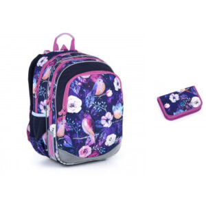 Topgal Set pre školáka ELLY 21004 SET SMALL - školské tašky - školské tašky pre prvákov- školská taška pre chlapca - školská taška pre drobnné deti - školská taška pre drobnú postavu - školská taška so zipsom- školská taška so zipsami- tašky do školy- školské tašky na kolieskach- tašky pre prvákov