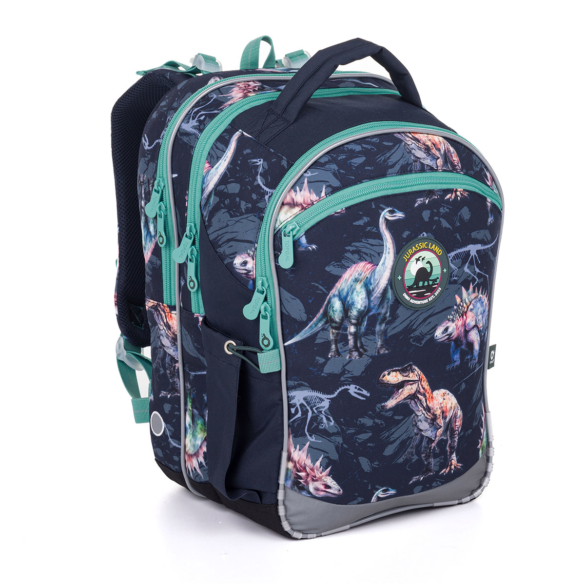 Školská taška Dinosaury Topgal COCO 25016 - školské tašky - školské tašky pre prvákov- školská taška pre chlapca - školská taška pre drobnné deti - školská taška pre drobnú postavu - školská taška so zipsom - školská taška so zipsami- tašky do školy - školské tašky na kolieskach - tašky pre prvákov